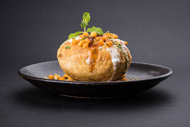kota raj kachori with black background colour