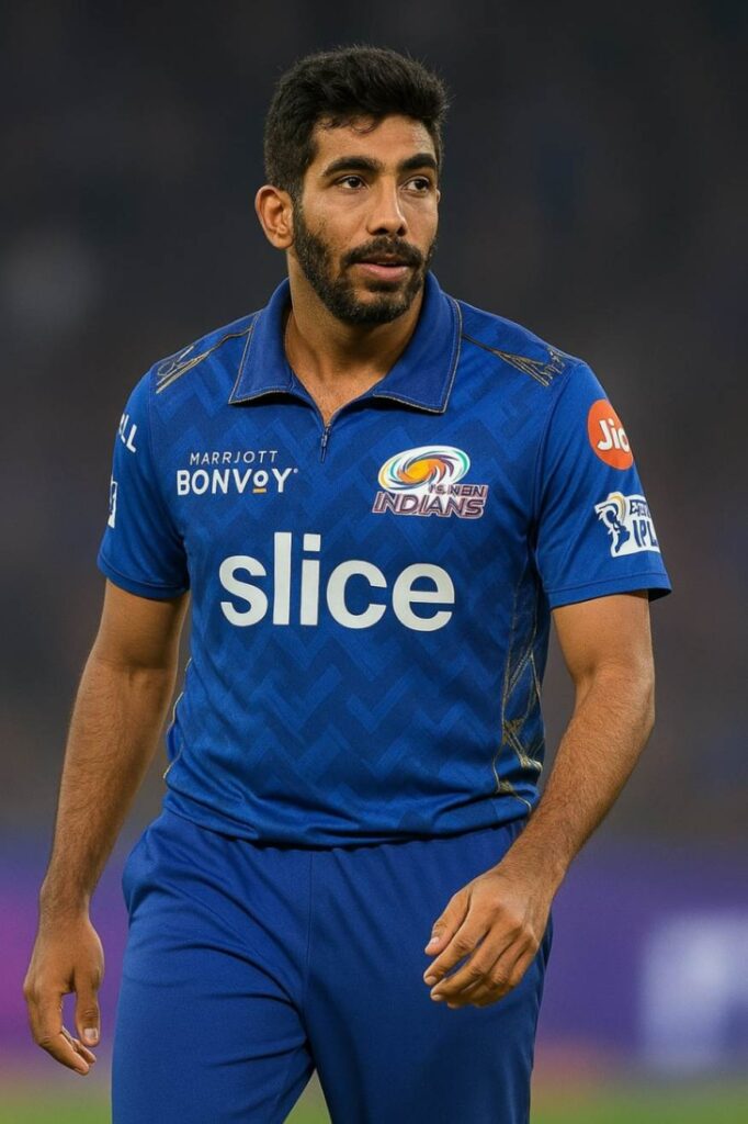 MI Ahead of RCB Clash jasprit bumrah MI player at ground